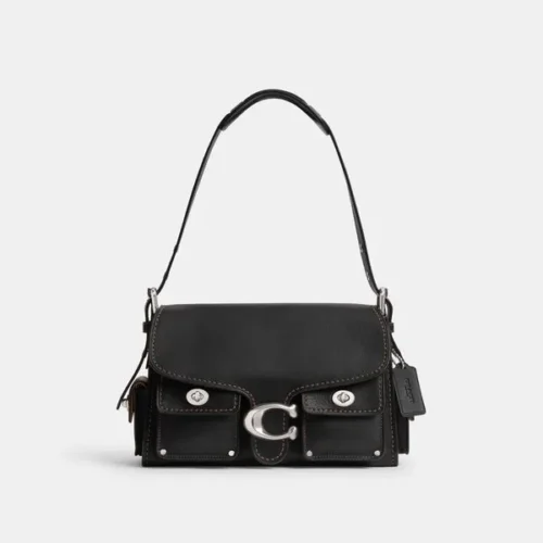 Bolsa Cargo Turnlock Soft Tabby preta