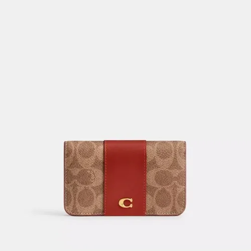Porta-Cartões Coach Essential Slim Signature