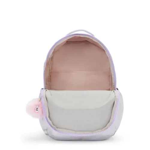 Mochila Kipling Seoul Xl Prata - Imagem 3