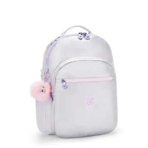 Mochila Kipling Seoul Xl Prata