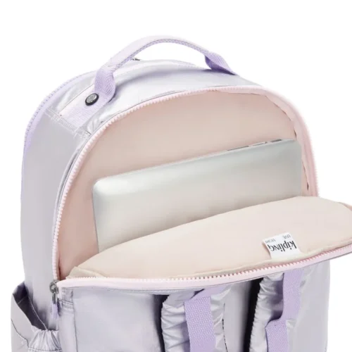 Mochila Kipling Seoul Xl Prata - Imagem 5