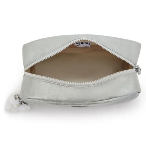 Nécessaire Kipling Gleam Prata - Imagem 2