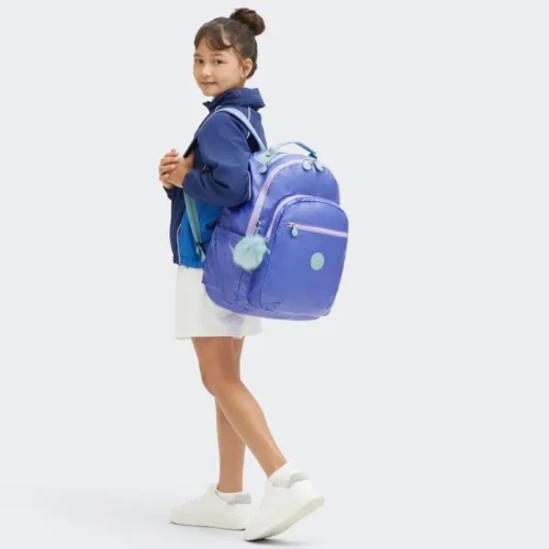 Mochila Kipling Seoul Lilás - Imagem 6