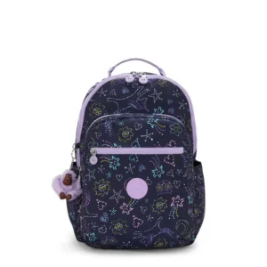 Mochila Kipling Seoul Estampado