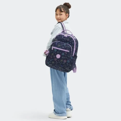 Mochila Kipling Seoul Estampado - Imagem 6