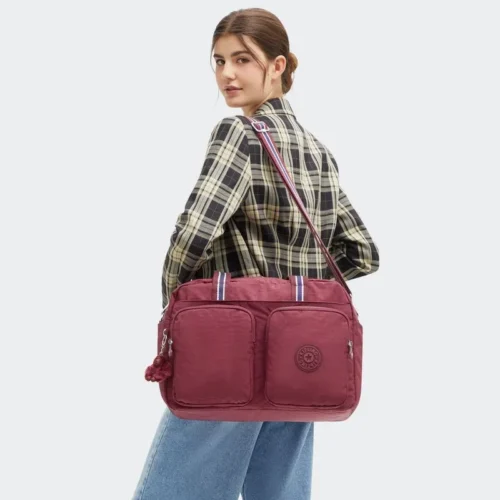 Bolsa Kipling Defea Xl Vinho - Imagem 6