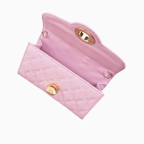 Bolsa Victor Hugo Lock Clutch mauve - Imagem 2