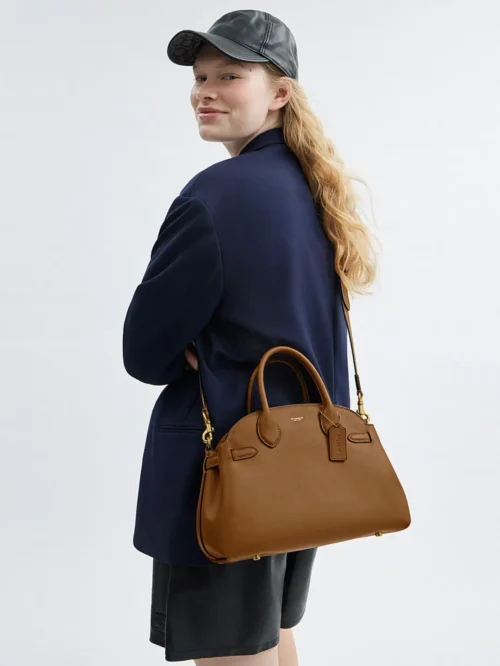 Bolsa Coach Empire Carryall 28 caramelo - Imagem 2