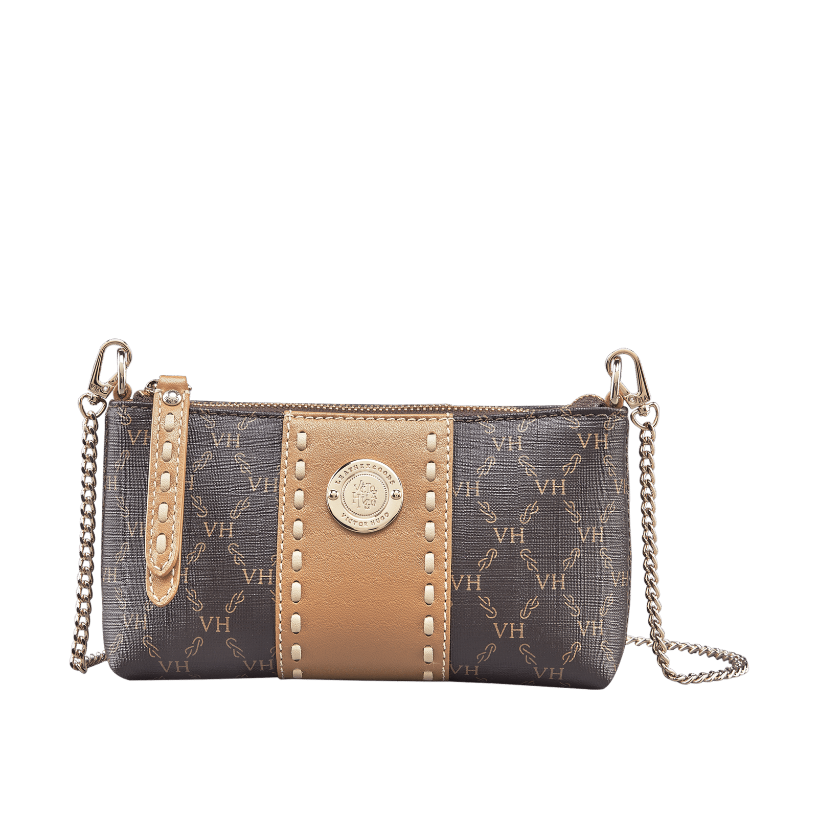 Bolsa Victor Hugo Ada Toy Chain coffee - Imagem 2