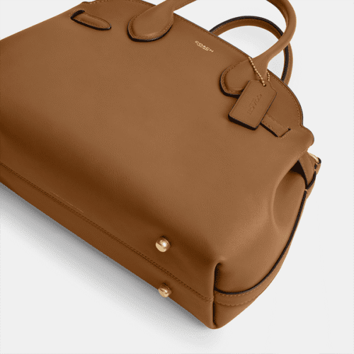 Bolsa Coach Empire Carryall 28 caramelo - Imagem 3