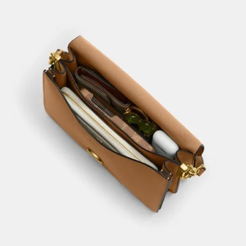 Bolsa Chain Tabby Shoulder caramelo - Imagem 2