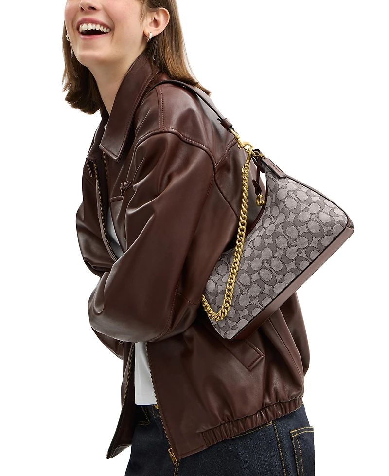 Bolsa Coach Juliet 25 signature - Imagem 2
