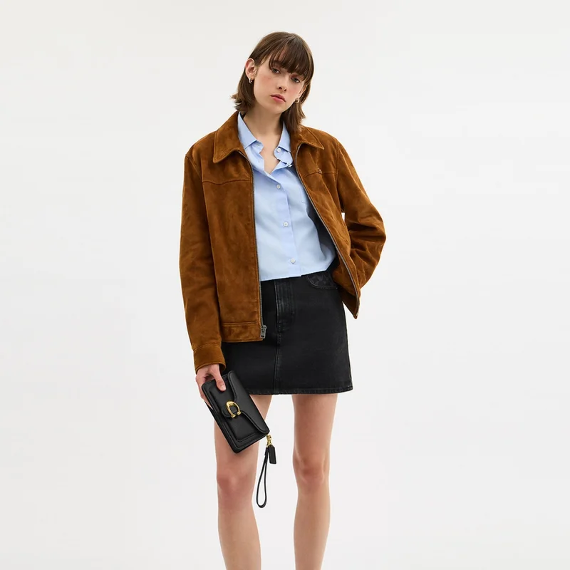 Bolsa Coach Tabby Chain 19 preta - Imagem 2