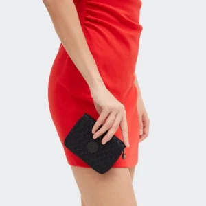 Carteira Kipling Money Love preta