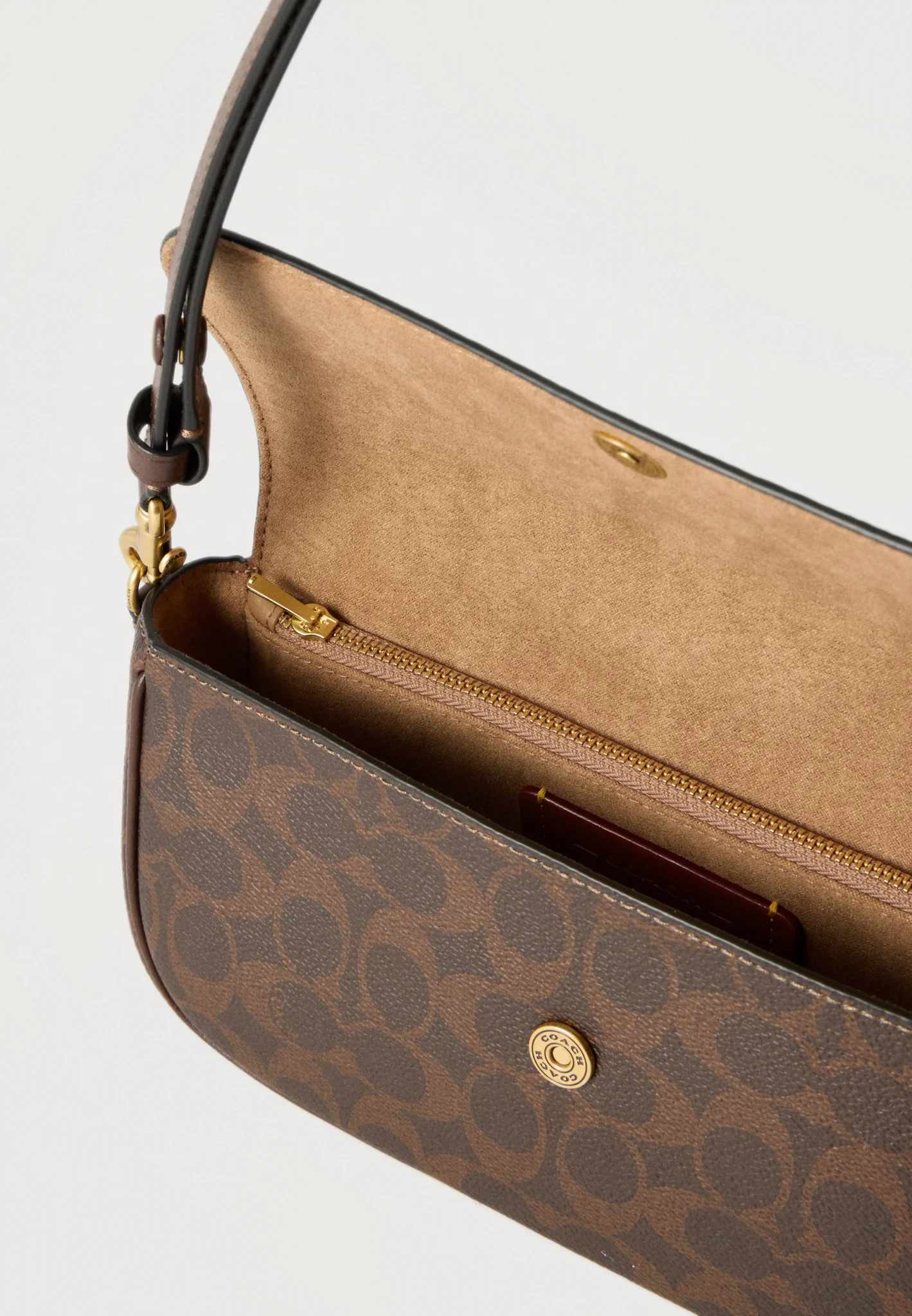 Bolsa Coach Brook Flap signature - Imagem 4