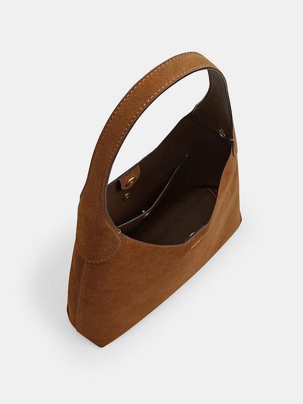 Bolsa Brooklyn Shoulder 28 Suede - Imagem 4