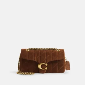 Bolsa Tabby 26 Quilting Suede - marrom