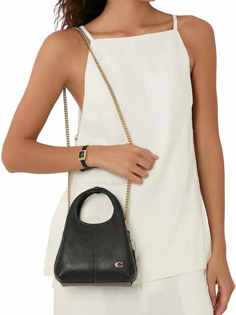 Bolsa Coach Lana shoulder 19 preta - Imagem 2