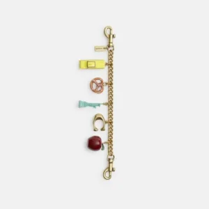 Chaveiro Coach NY Motif Chain