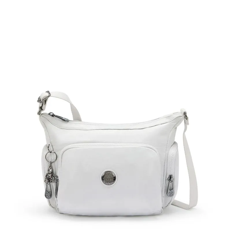 Bolsa Kipling Gabbie S Cinza