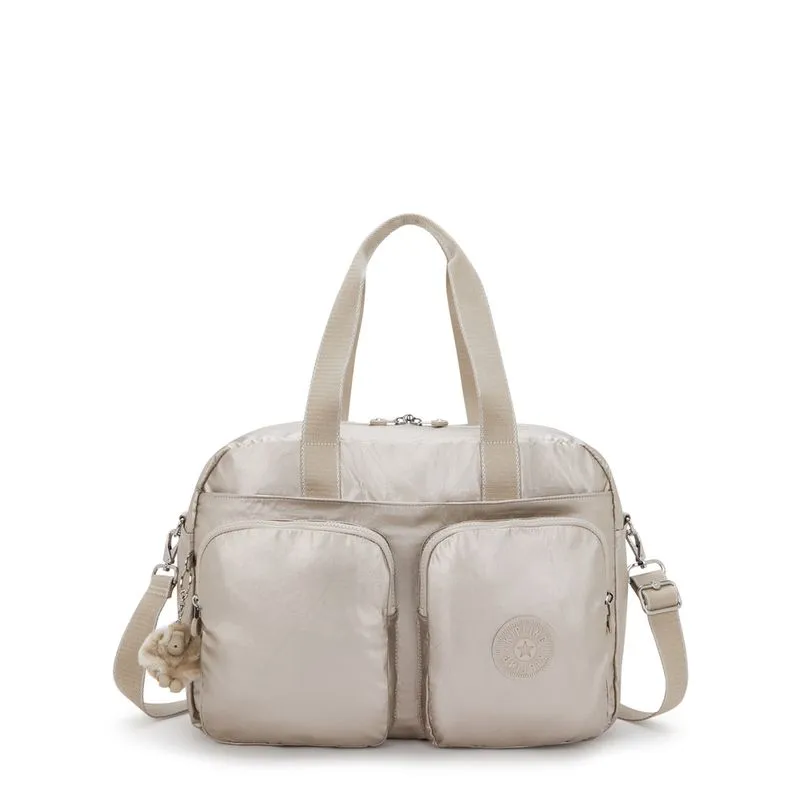 Bolsa Kipling Defea Xl metallic glow