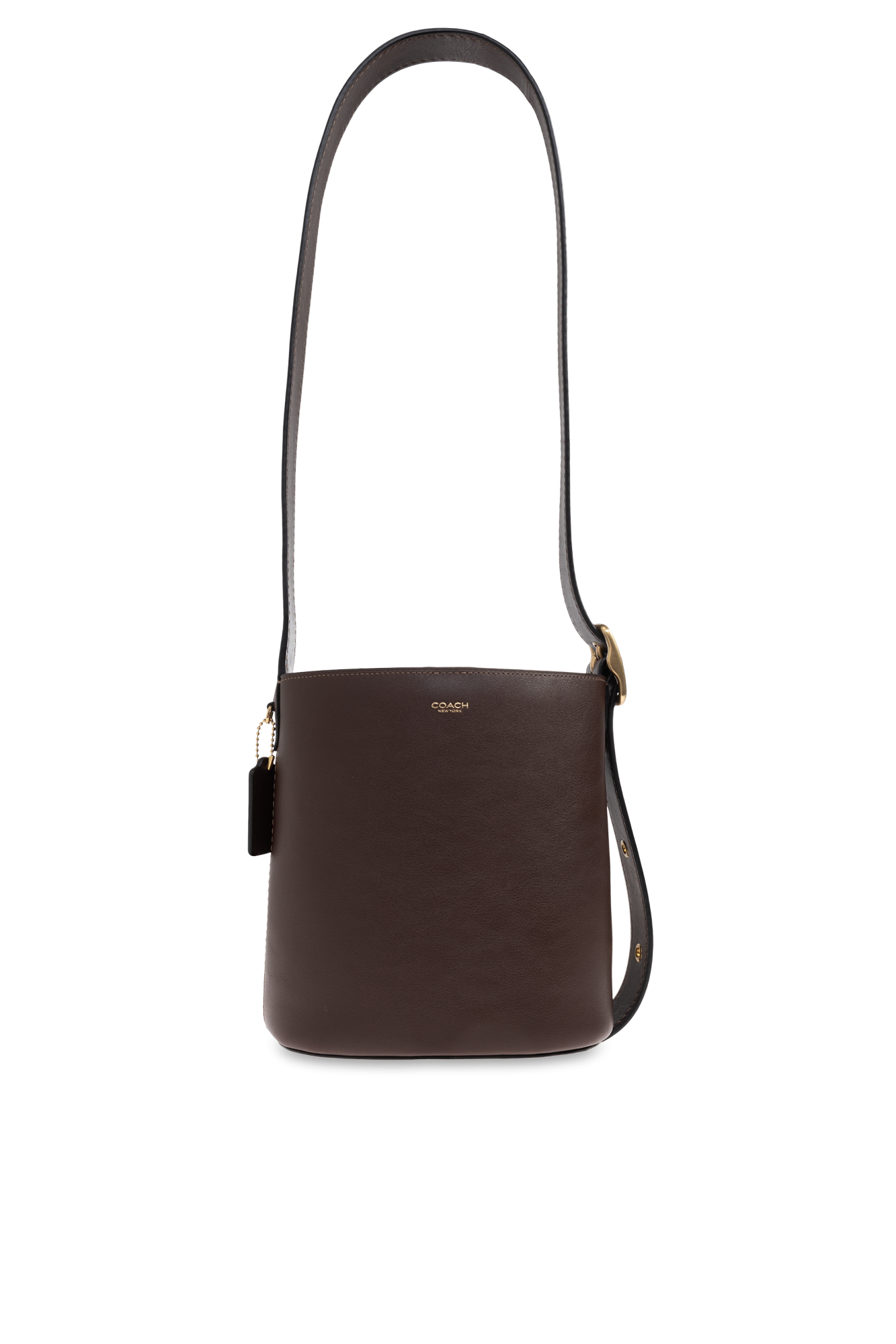 Bolsa Coach Bleecker Bucket 21 marrom