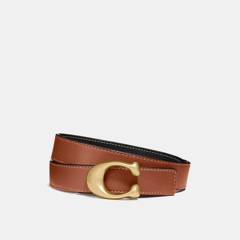 IMG_0803 Cinto Coach Sculped C Reversible - Imagem 1