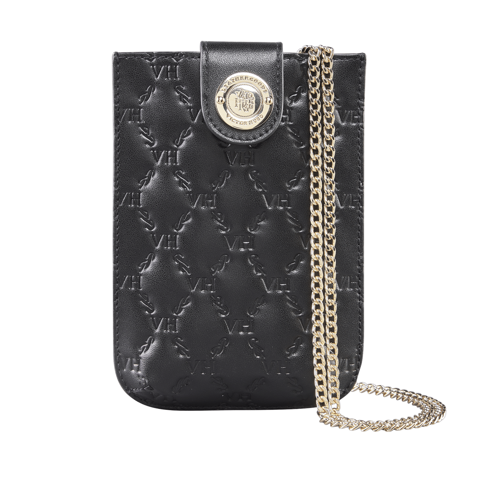 Bolsa Victor Hugo Teddy preta