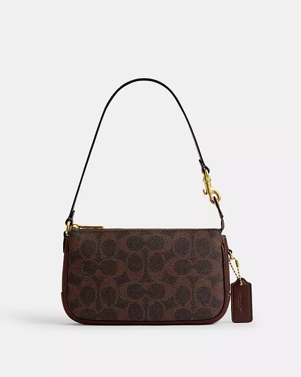 Bolsa Coach Plaza 22 signature maple