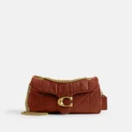 Bolsa Coach Tabby 26 Quilted Coach pecan