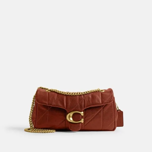 ccw83_b4nd7_a0 Bolsa Coach Tabby 26 Quilted Coach pecan - Imagem 1