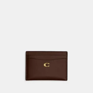 Porta Cartões Coach Essential Marrom
