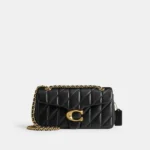 Bolsa Coach Tabby quilting 26 preta