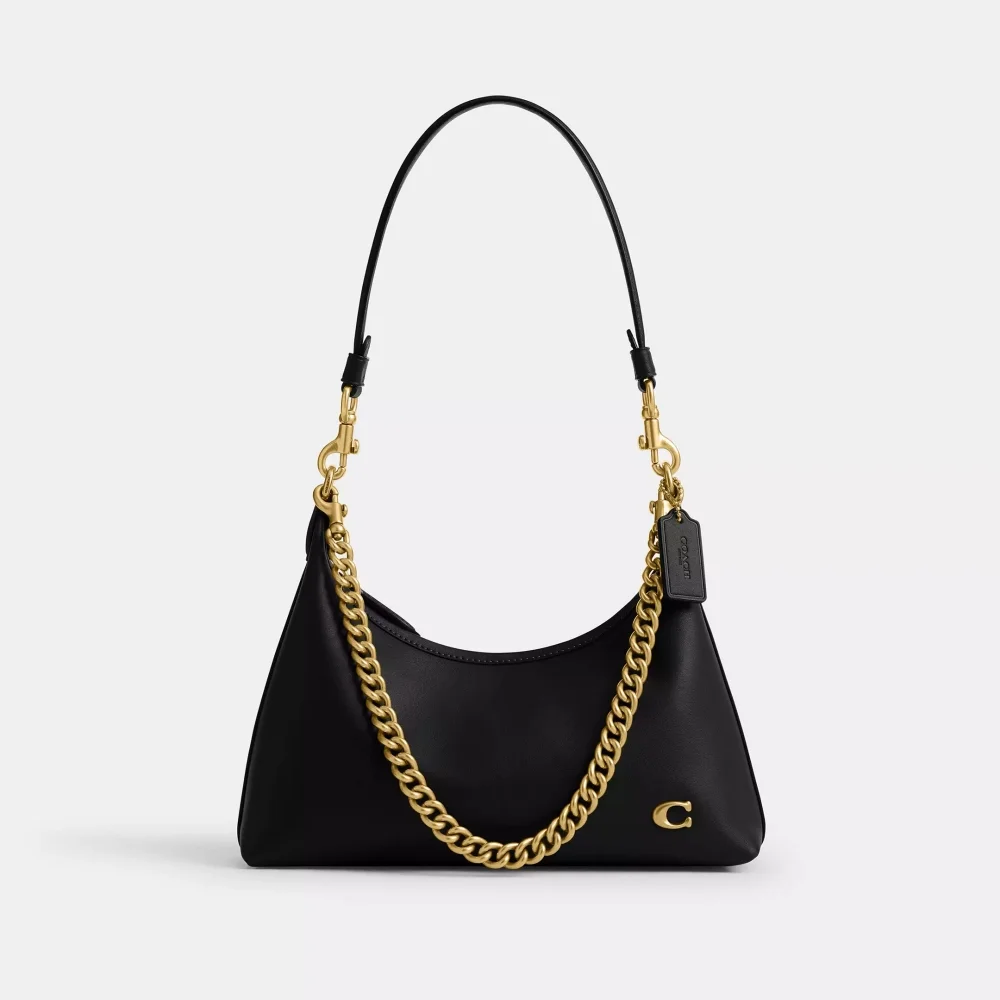 09-bolsa-fem-coach-cw640-juliet-shoulder-25 Bolsa Coach Juliet 25 preta - Imagem 1