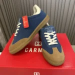 Tênis Bray Carmim azul 35
