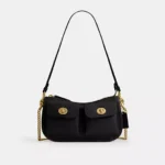 Bolsa Coach Turnlock Waverly preta