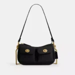 Bolsa Coach Turnlock Waverly preta