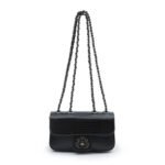 Bolsa Isla Mini Anne Em Couro Lizard Preto