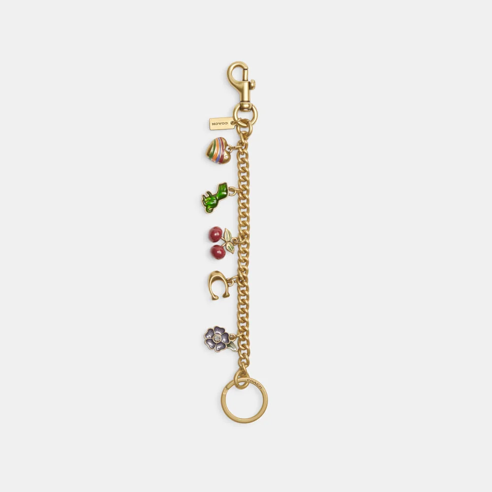 337284-1 Chaveiro Coach motif chain - Imagem 1